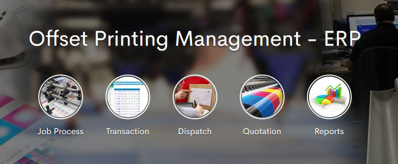 Offset Printing Management - ERP